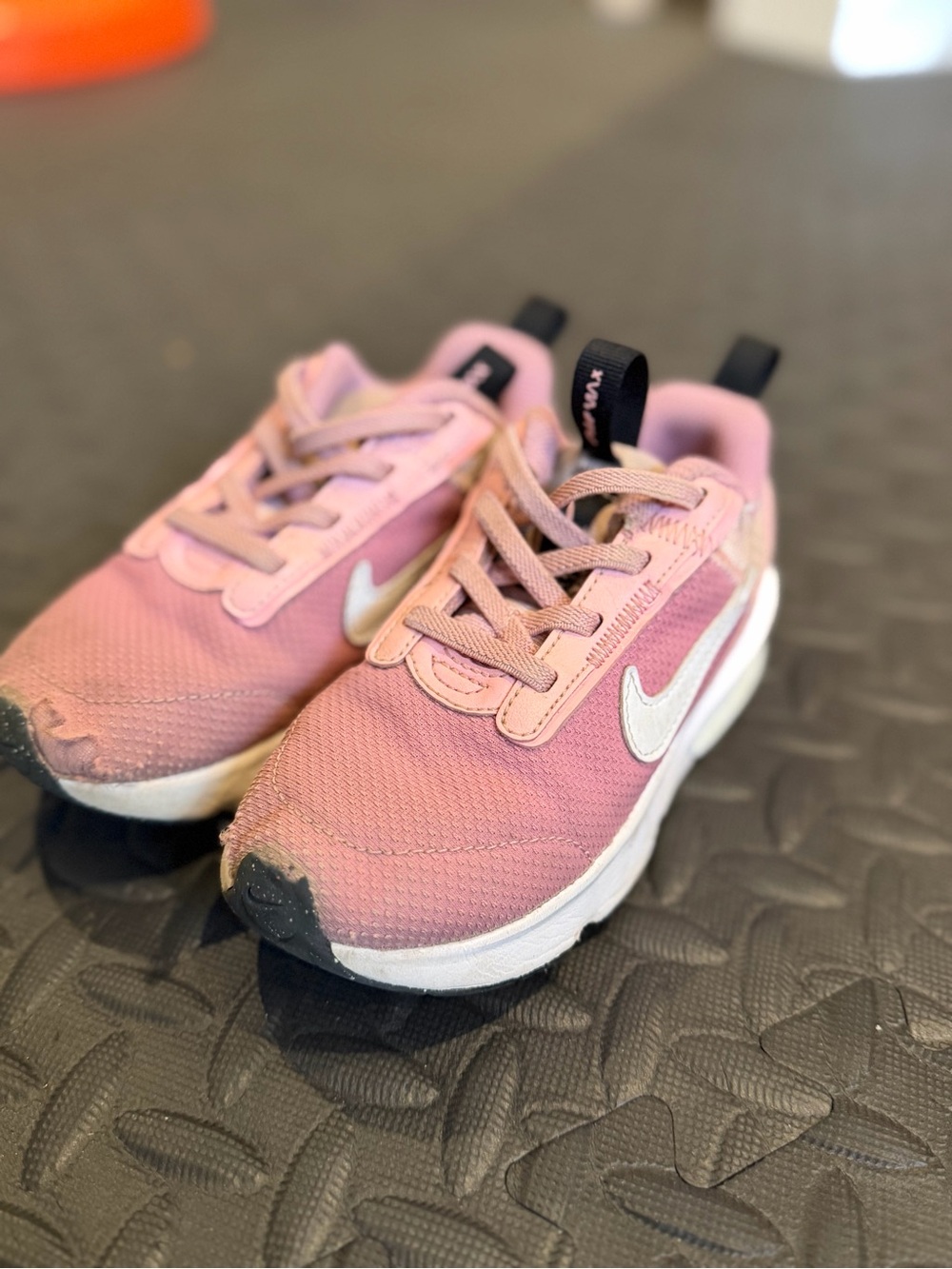 Nike Kids Pink & White Athletic Sneakers